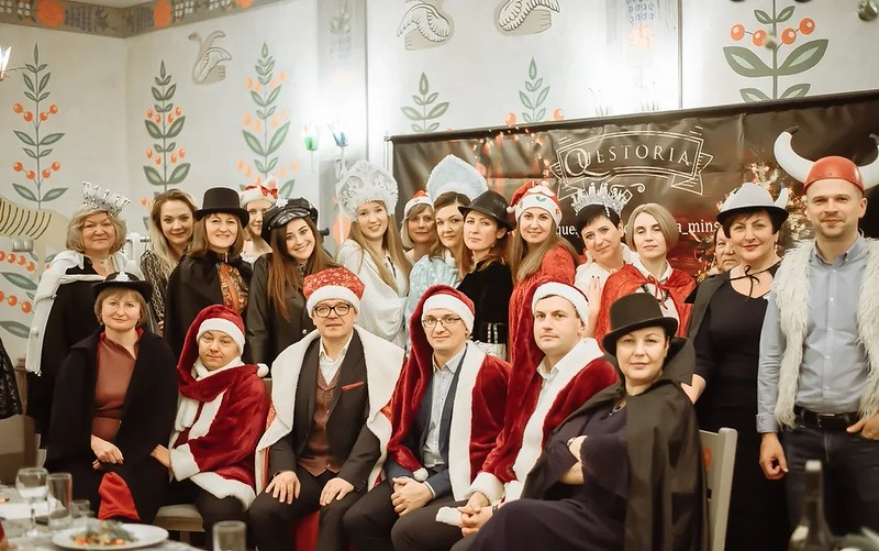 Тимбилдинг-активности на корпоративе на Новый год в Online